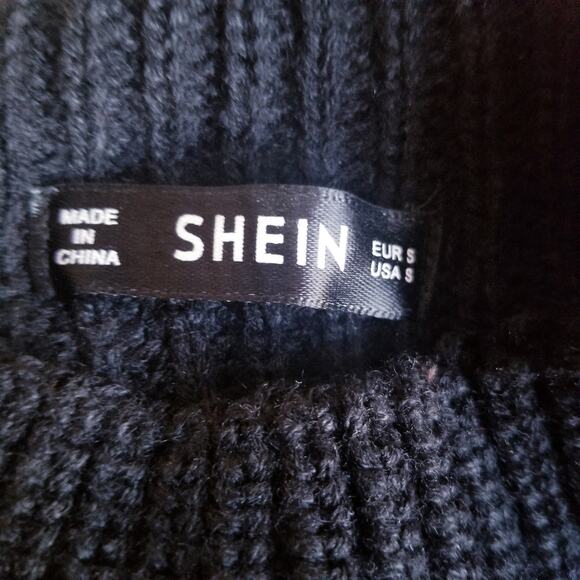 SHEIN Striped Cuff and Hem Colorblock Sweater - Picture 6 of 6